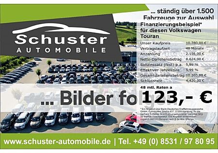 VW Touran Volkswagen CUP 1.6TDI*AHK Tempo SHZ Parklenkass Alu
