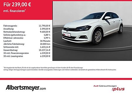VW Polo Volkswagen 1.0 COMFORTLINE + EINPARKHILFE