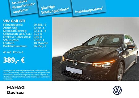 VW Golf Volkswagen VIII GTI 2.0 TSI LED+Navi ParkPilot AppConn