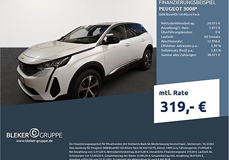 Peugeot 3008 BlueHDi 130 Allure Pack