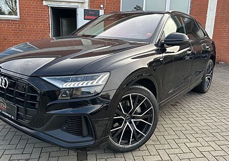 Audi Q8 gebraucht kaufen Audi Q8 50 TDI quattro 3x S Line AHK Matrix B&O