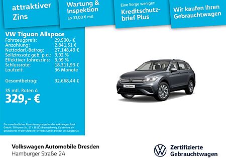 VW Tiguan Allspace Volkswagen Life 1.5 TSI DSG IQ AHK TRAVEL
