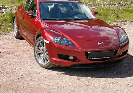 Mazda RX-8 Revolution Reloaded Motor Neu Carminarot
