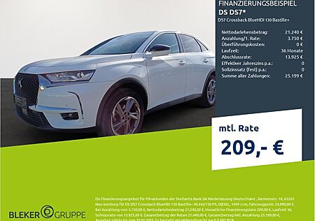 DS Automobiles DS7 Crossback BlueHDi 130 Bastille+