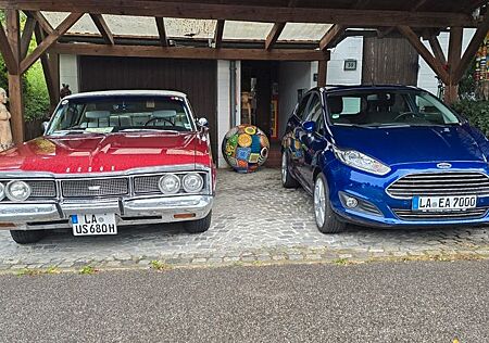 Ford Fiesta , 100PS, met.blau, Titan, Bestzustand