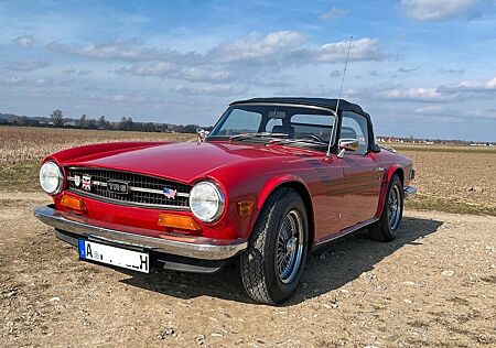 Triumph TR6 , Originalzustand, Scheckheft