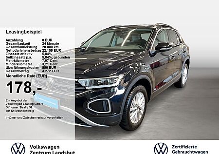 VW T-Roc Volkswagen Life 1.0 TSI 2xKlima KlimaA LED LM Navi