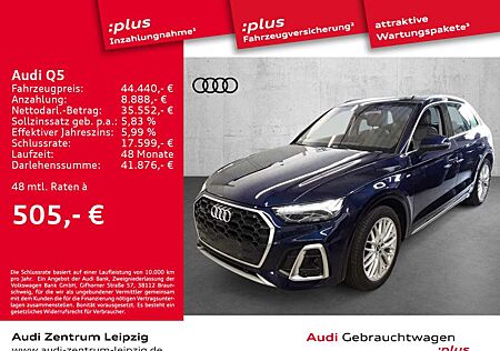 Audi Q5 55 TFSIe qu. S line *Matrix*HuD*Air*Business*