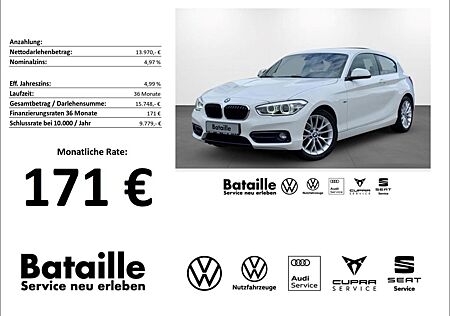 BMW 118 i Sport Line Navi LED SHZ Keyless Klima