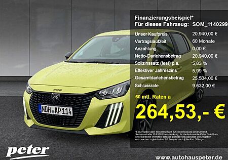 Peugeot 208 Active 100 EAT8 +Klima+SHZ+Tempomat