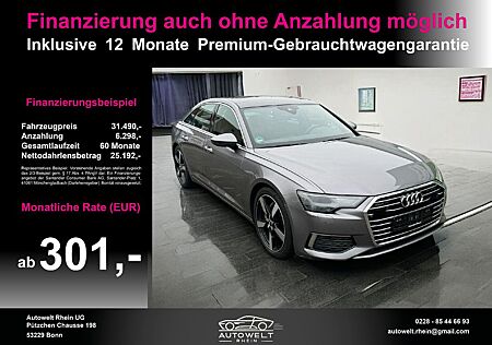 Audi A6 Lim. 45 TDI quattro design 20 Zoll-Pano-Leder