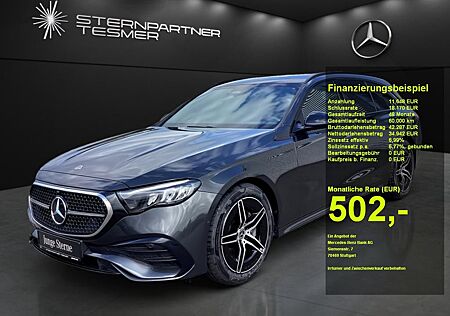 Mercedes-Benz E 200 T +AMG+Night+MBUX+DISTRONIC+KAMERA+AHK