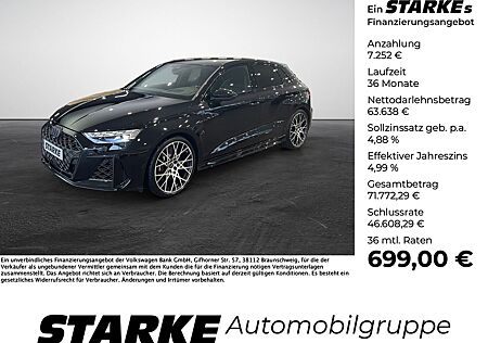Audi RS3 Sportback HeadUp Panodach Navi LED Leder Ka