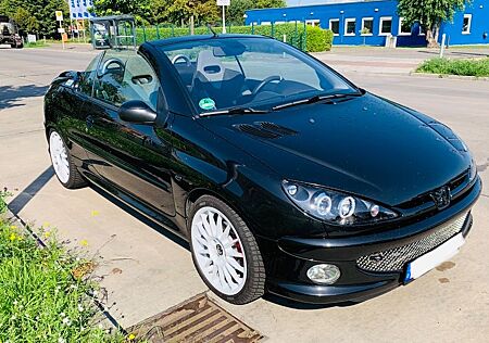 Peugeot 206 CC Sport 110 Nacht Schwarz Sport