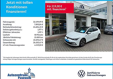 VW Golf Volkswagen 8 CD 2.0 TSI DSG Style