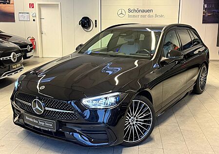 Mercedes-Benz C 200 d T AMG+STDHZ+DISTR+AHK+MEMORY+NIGHT+360°