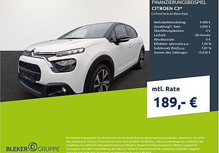 Citroën C3 PureTech 83 Shine Pack
