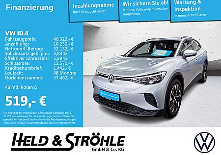 VW ID.4 Volkswagen Pro 210 kW 19 ACC APP DAB+ LED NAVI PDC