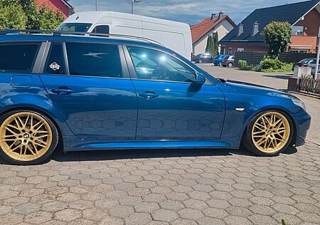 BMW 535d Touring M Paket VFL Mysticblue Met. Oxigin