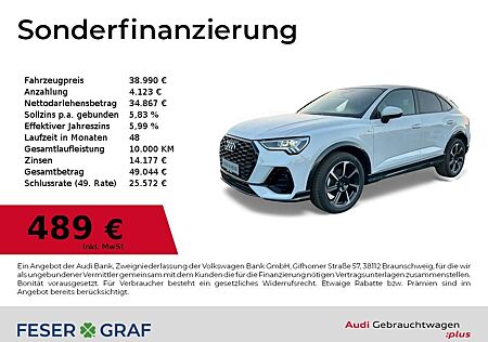 Audi Q3 Sportback 35 S Line TFSI LED/Navi+/RFK/PDC+