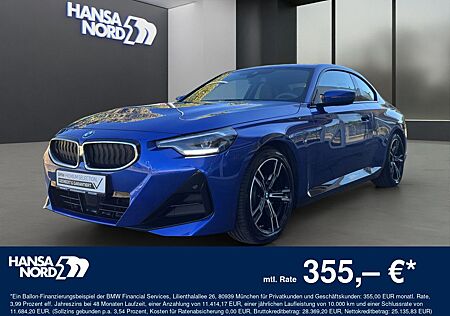 BMW 218i Coupé M-SPORT LED NAVI KAMERA PDC SHZ 18"