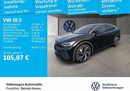 VW ID.5 Volkswagen Pro (77kWh) mit Entertainment-Paket Navi AH