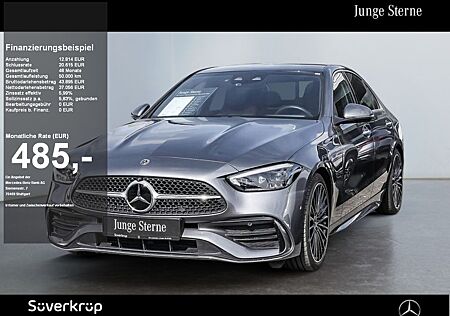 Mercedes-Benz C 300 AMG DISTR SPUR PANO AHK 360 PDC SHZ MEMO