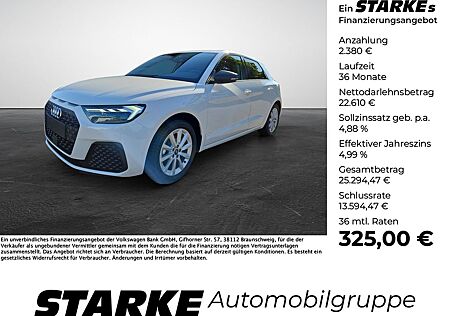 Audi A1 Sportback 25 TFSI Smartphone-Interface LED SH