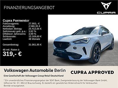 Cupra Formentor 2.0 TSI DSG VZ Navi LED ACC PDC