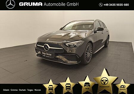Mercedes-Benz C 220 d T AMG+AHK+Pano+Multikontur+KeyGo+CarPlay