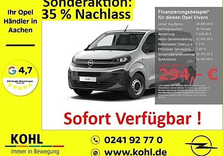 Opel Vivaro Standard M 2.0 D 145PS Temp Klimaautom PD