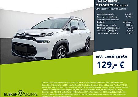 Citroën C3 Aircross PureTech 110 S&S Shine