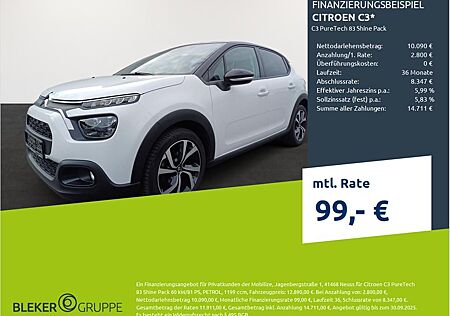 Citroën C3 PureTech 83 Shine Pack