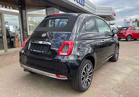 Fiat 500C Dolcevita Navi 16" LM-Felgen Verdeck schwar