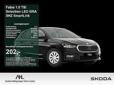Skoda Fabia 1.0 TSI Selection LED GRA SHZ SmartLink