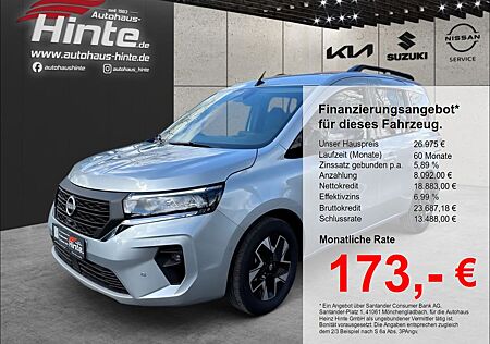 Nissan Townstar KOMBI L1 DIG-T 130 TEKNA DESIGN-PAKET N