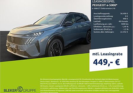 Peugeot 5008 e- GT Elektromotor 210