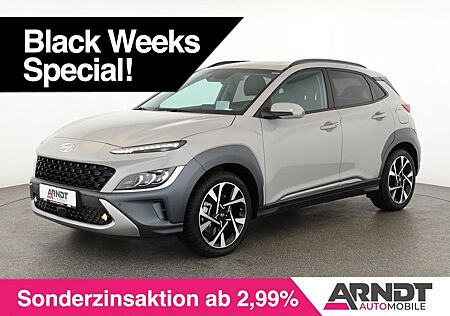 Hyundai Kona 1.6 TGDI Prime Leder GlasSD HUD Nav ACC Kam