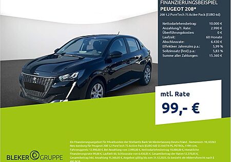 Peugeot 208 1.2 PureTech 75 Active Pack (EURO 6d)