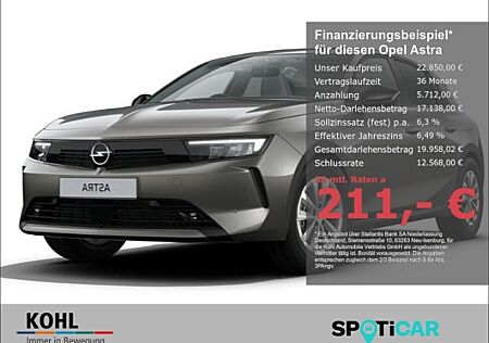 Opel Astra L Enjoy 1.2 Turbo EU6e SHZ Rückfahrk. PDC