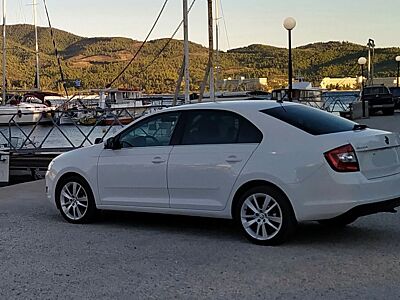 Skoda Rapid 1.0 TSI 81kW Style Weiß/Beige