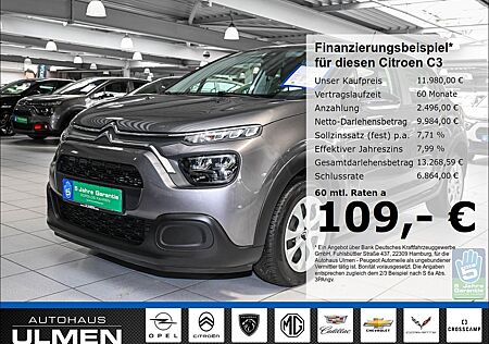 Citroën C3 Feel 1.2 PureTech 82 83 EU6d Klimaanlage Park