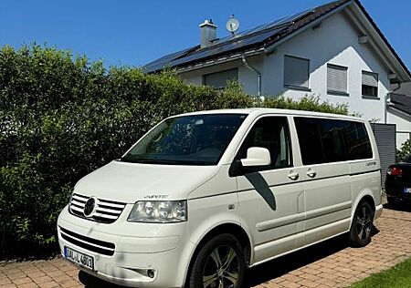 VW T5 Multivan Volkswagen United 4x4 StH AHK weiß unfallfrei