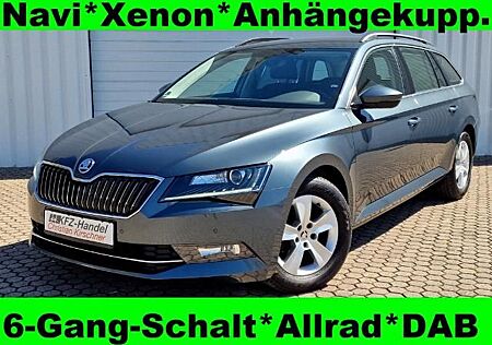 Skoda Superb 2.0 TDI 4x4*Navi*AHK*LED*6-Schalter
