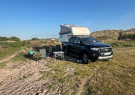 Ford Ranger Wildtrak Wohnkabine Vorbereitung Hardtop