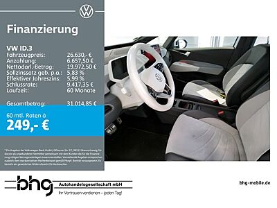 Volkswagen ID.3 Pro S Automatik ACC Ambiente App-Connect