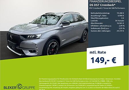 DS Automobiles DS7 Crossback E-Tense 4x4 300 Performance Line+