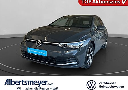 VW Golf Volkswagen VIII 2.0 TSI OPF Style +DSG+KAMERA+NAVI+LM+