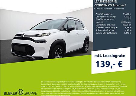 Citroën C3 Aircross PureTech 110 Shine