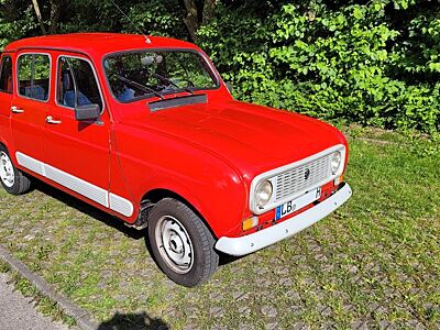 Renault 4 (R4) mit H-Kennzeichen , Garagenfahrzeug